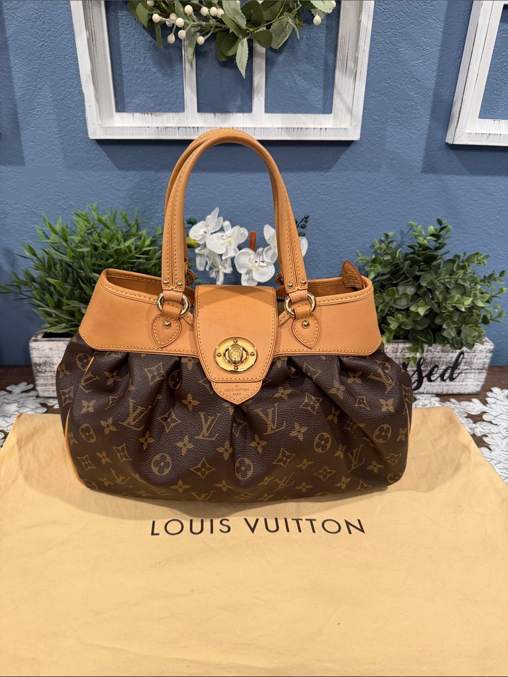 Authentic Louis Vuitton BOETIE Handbag PM